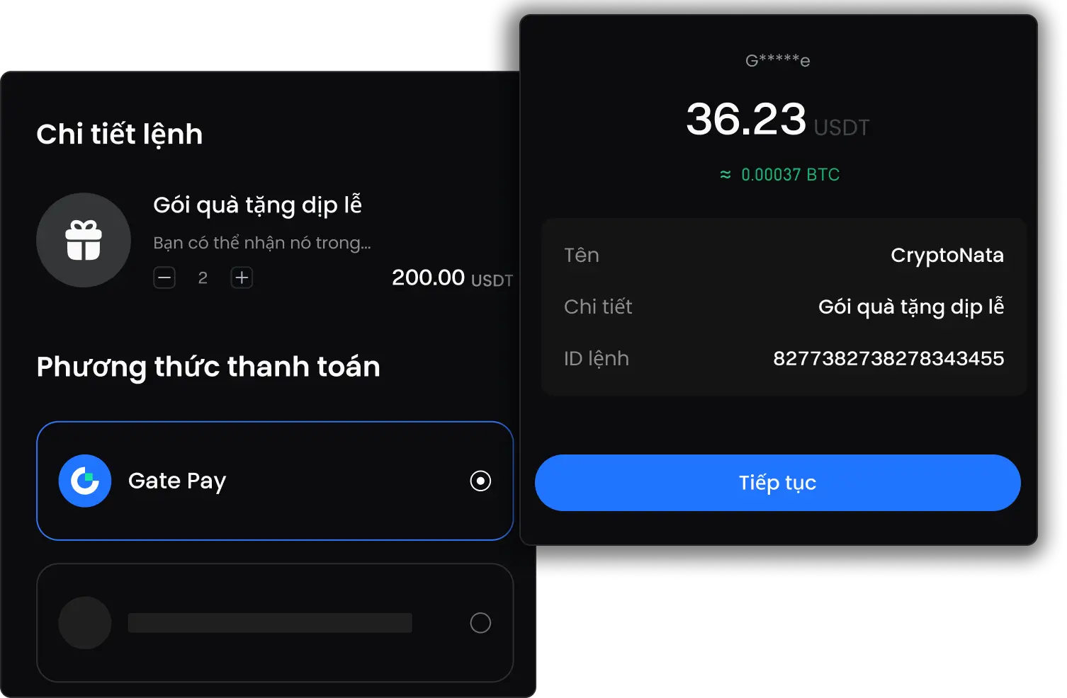 Thanh toán tại quầy